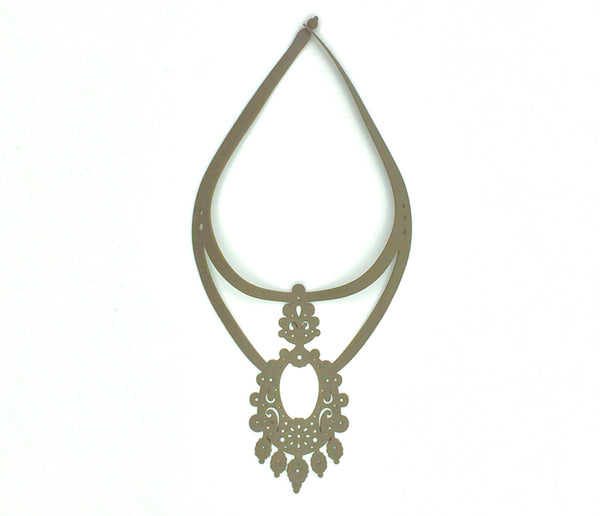 Orient Necklace. Moka Brown